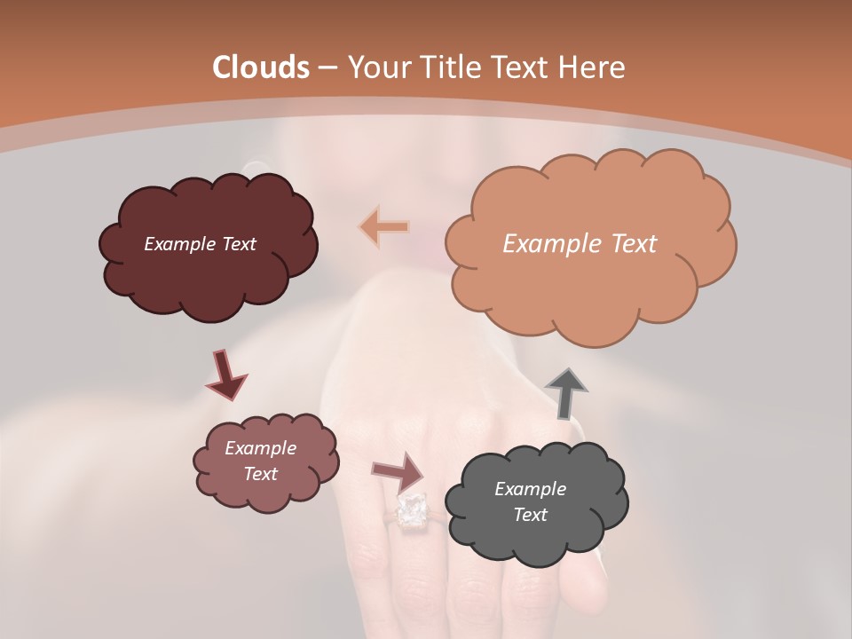 A Woman Pointing Her Finger Towards The Camera PowerPoint Template