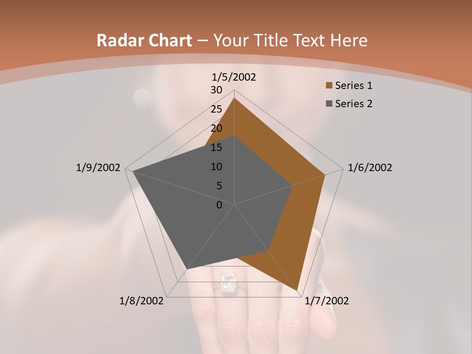 A Woman Pointing Her Finger Towards The Camera PowerPoint Template