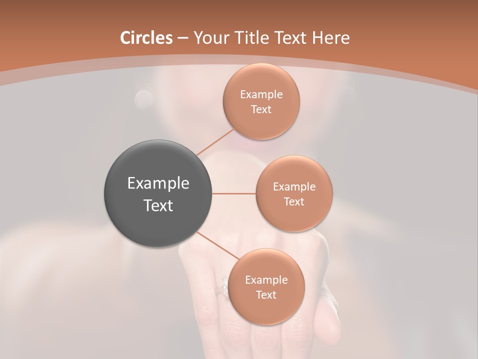 A Woman Pointing Her Finger Towards The Camera PowerPoint Template