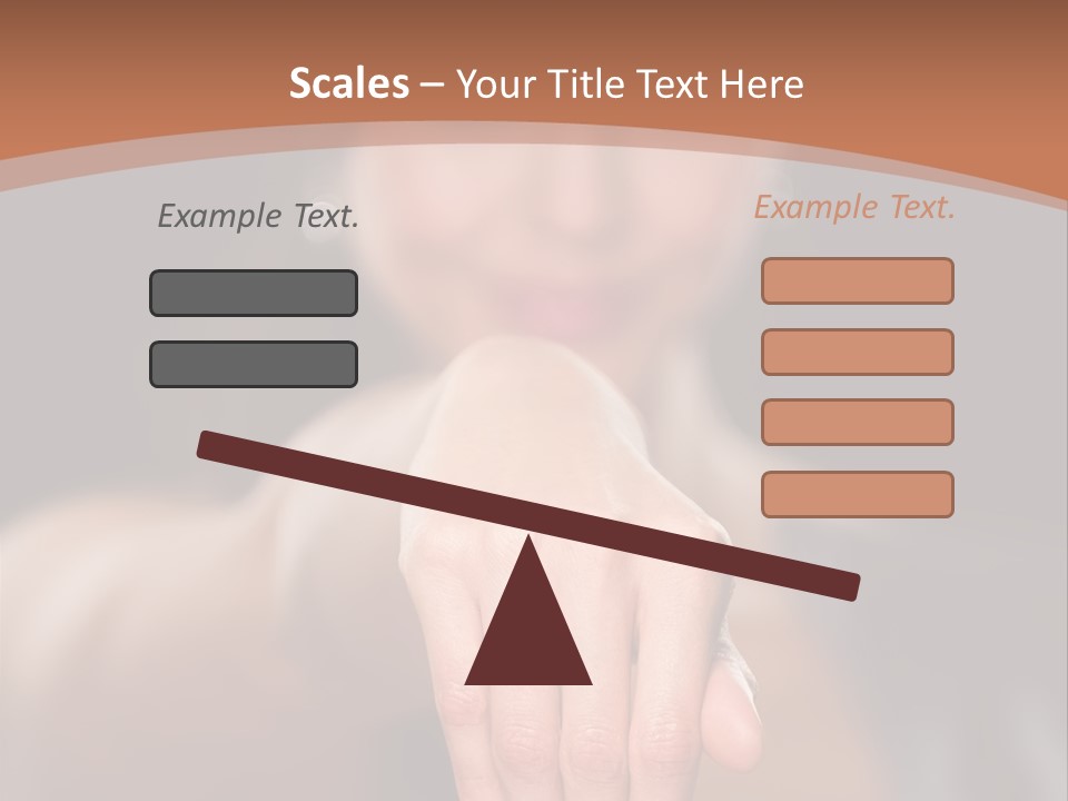 A Woman Pointing Her Finger Towards The Camera PowerPoint Template
