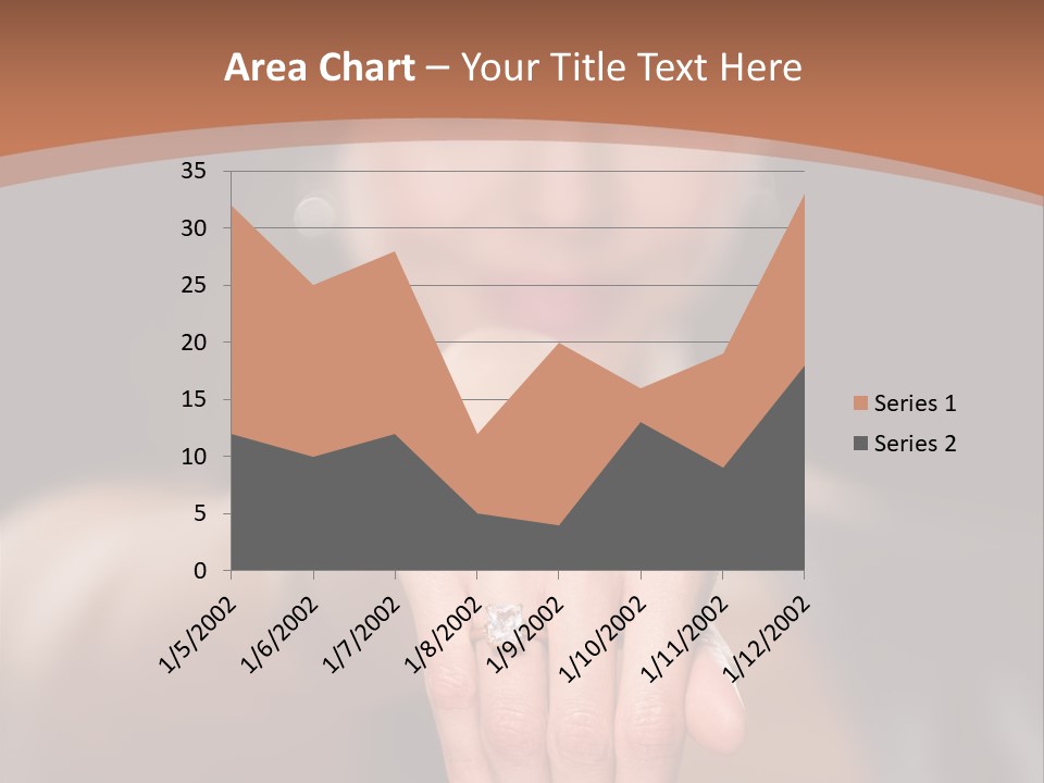 A Woman Pointing Her Finger Towards The Camera PowerPoint Template