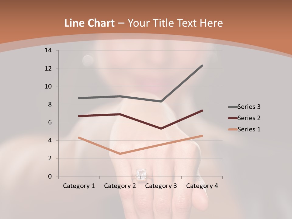 A Woman Pointing Her Finger Towards The Camera PowerPoint Template
