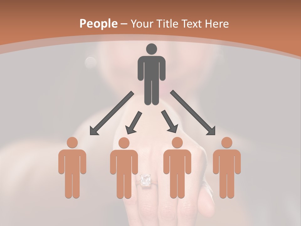 A Woman Pointing Her Finger Towards The Camera PowerPoint Template