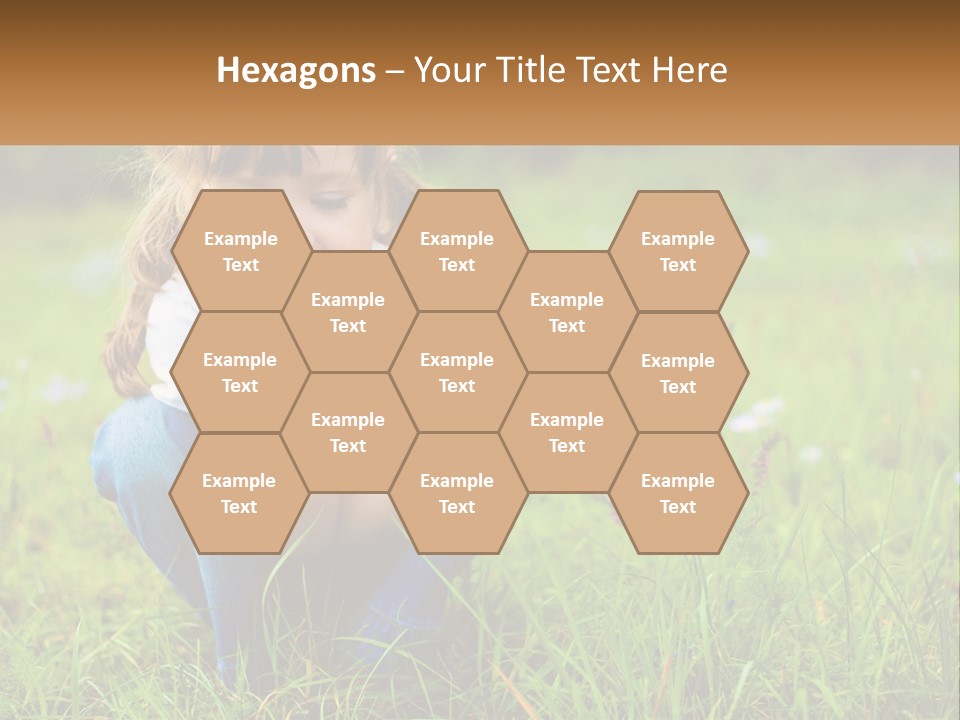 A Little Girl Eating A Piece Of Watermelon PowerPoint Template