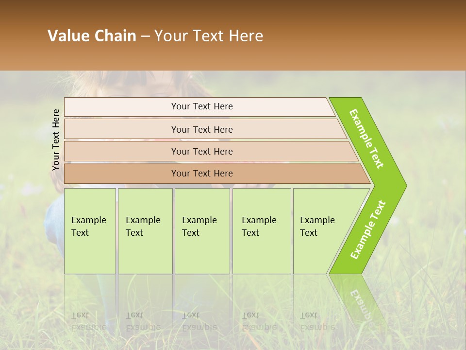 A Little Girl Eating A Piece Of Watermelon PowerPoint Template