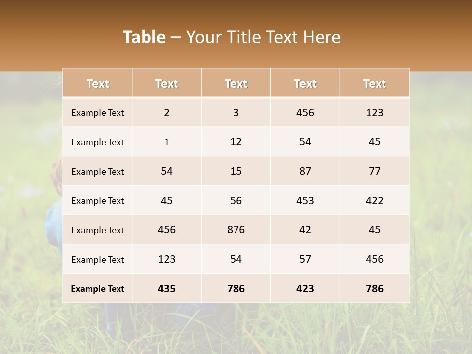 A Little Girl Eating A Piece Of Watermelon PowerPoint Template