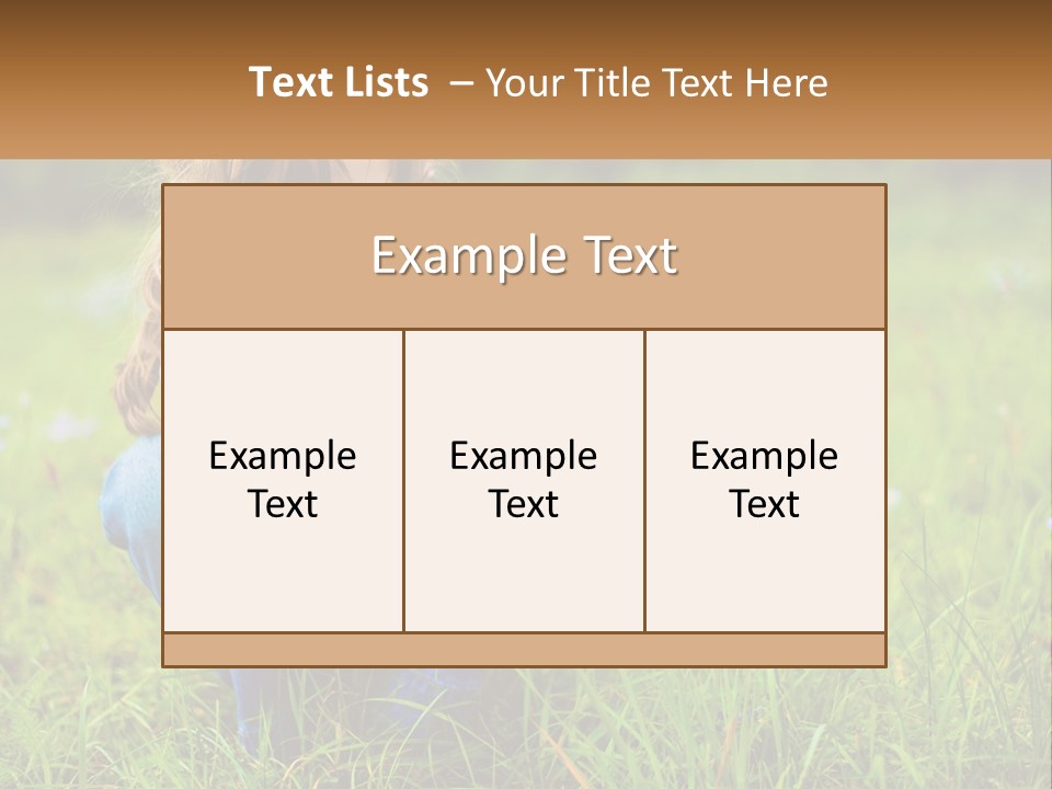 A Little Girl Eating A Piece Of Watermelon PowerPoint Template