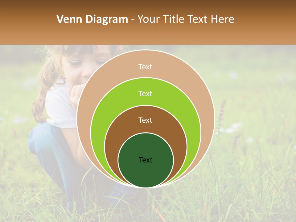 A Little Girl Eating A Piece Of Watermelon PowerPoint Template