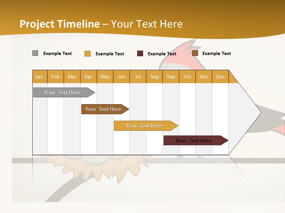 A Bird Sitting On Top Of A Bird Nest PowerPoint Template