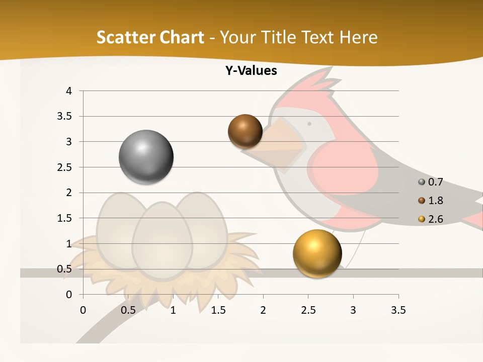 A Bird Sitting On Top Of A Bird Nest PowerPoint Template
