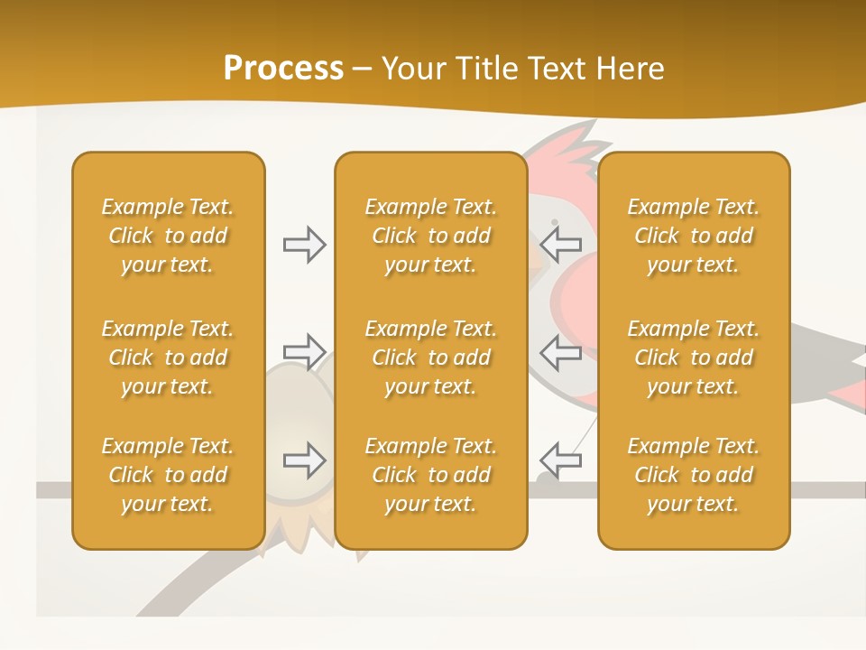 A Bird Sitting On Top Of A Bird Nest PowerPoint Template