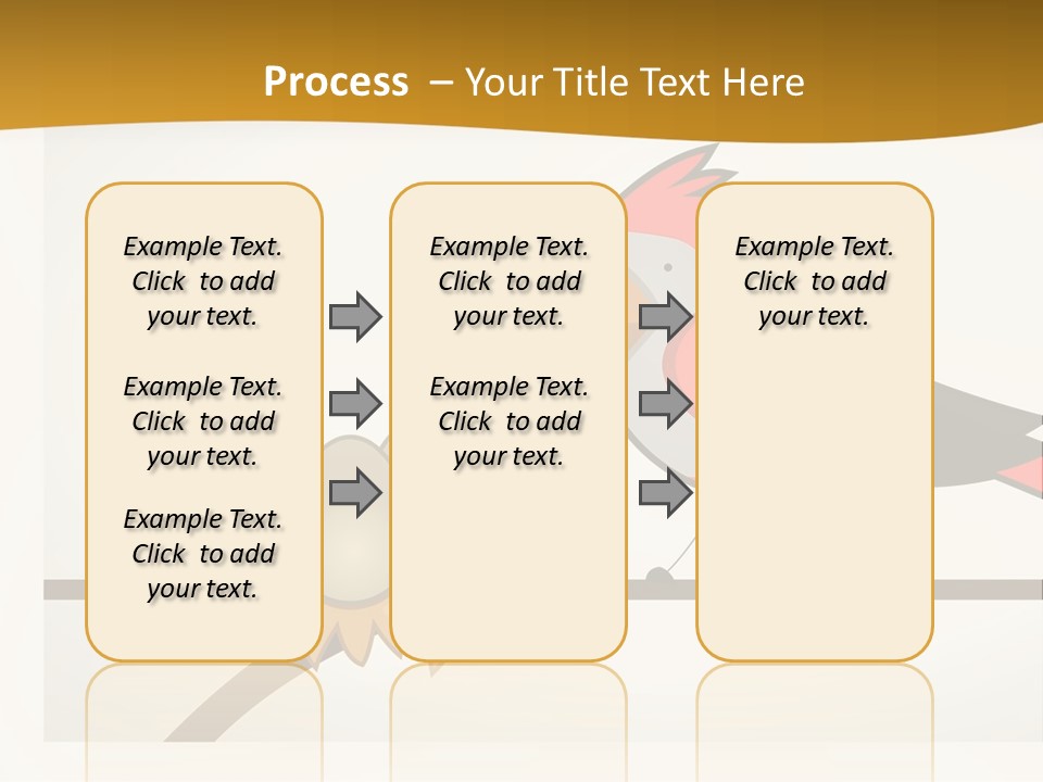 A Bird Sitting On Top Of A Bird Nest PowerPoint Template