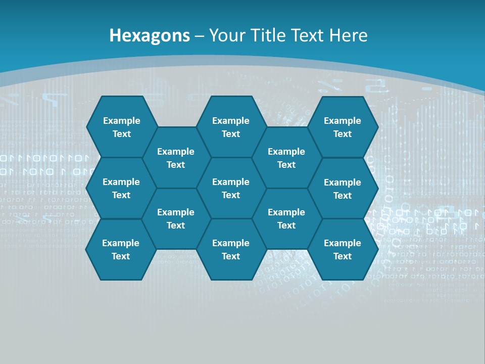 A Computer Eye With The Words Company Name On It PowerPoint Template