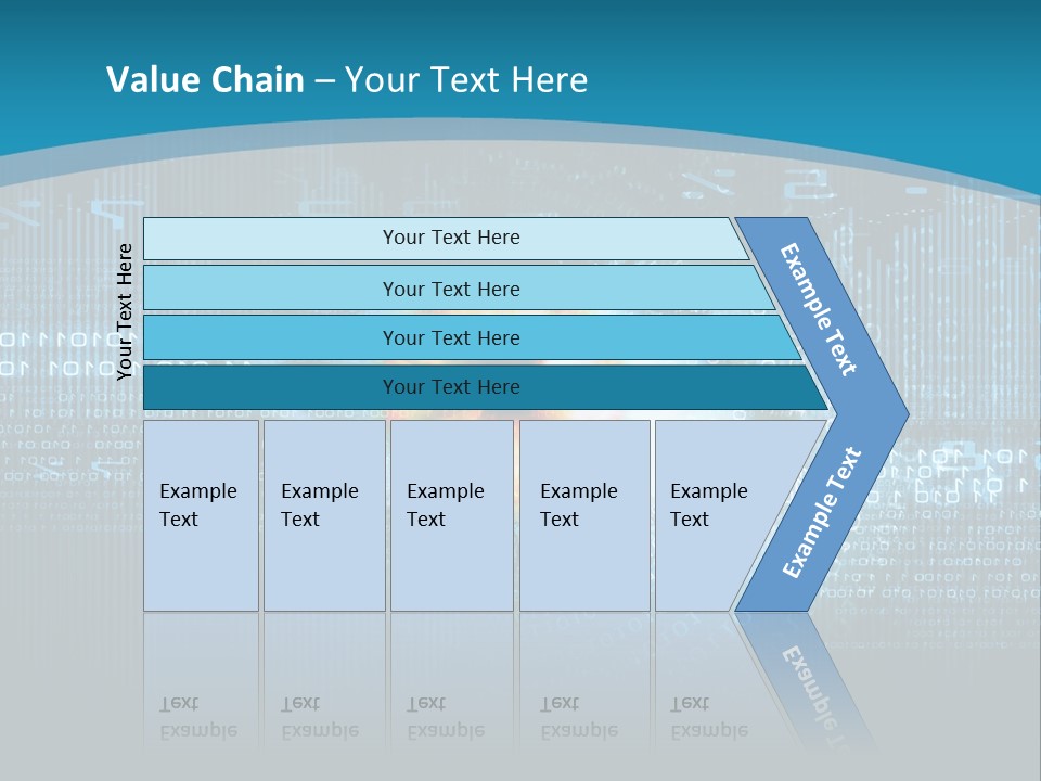 A Computer Eye With The Words Company Name On It PowerPoint Template