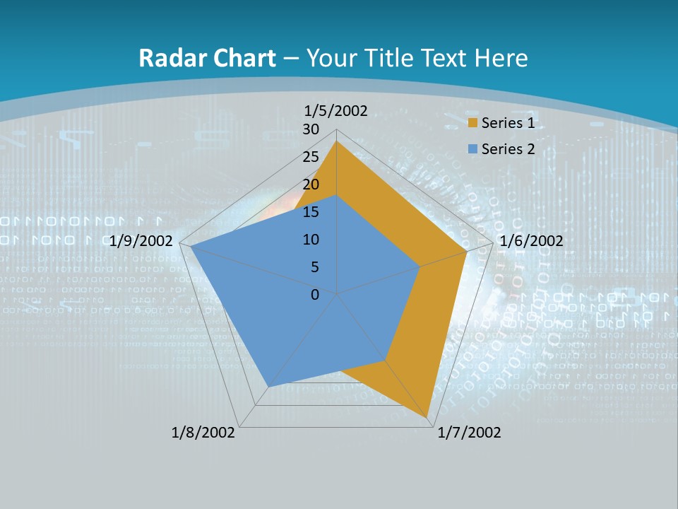A Computer Eye With The Words Company Name On It PowerPoint Template