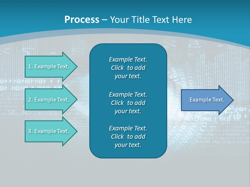 A Computer Eye With The Words Company Name On It PowerPoint Template