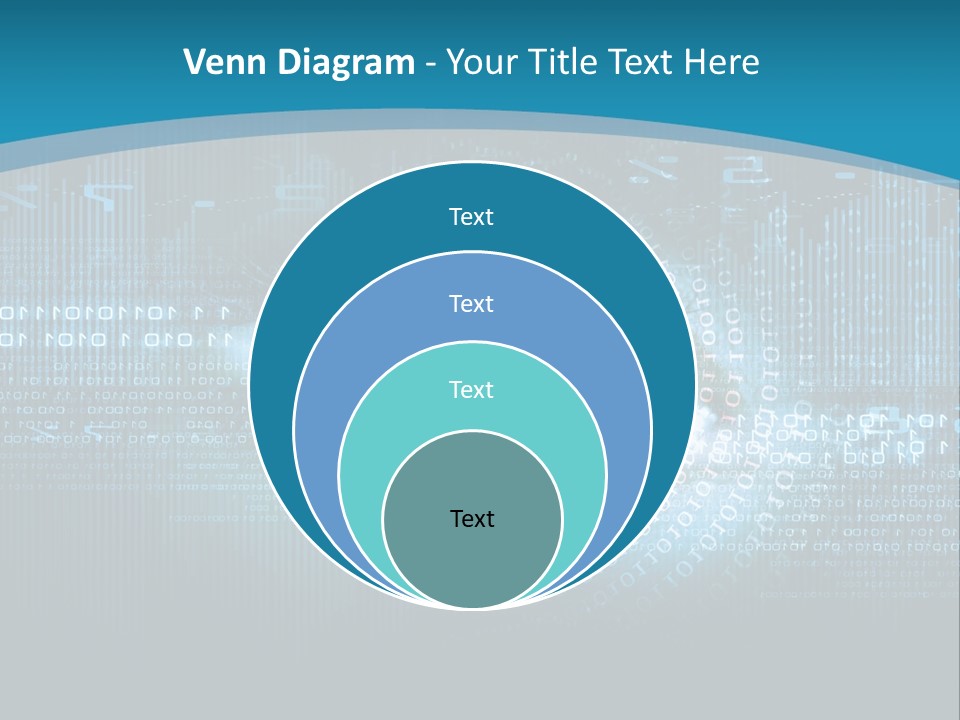 A Computer Eye With The Words Company Name On It PowerPoint Template
