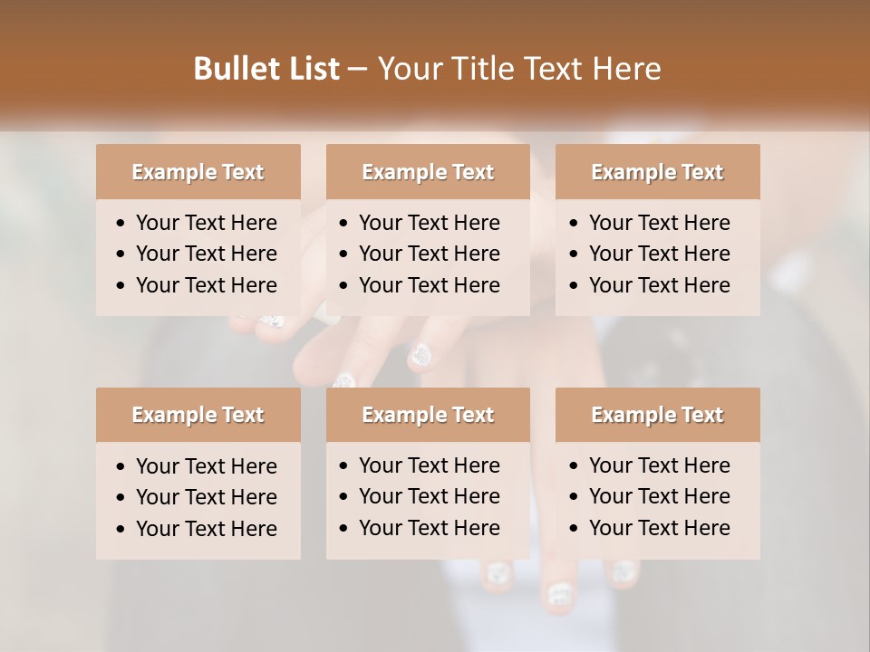 A Woman Holding A Cigarette In Her Hand PowerPoint Template