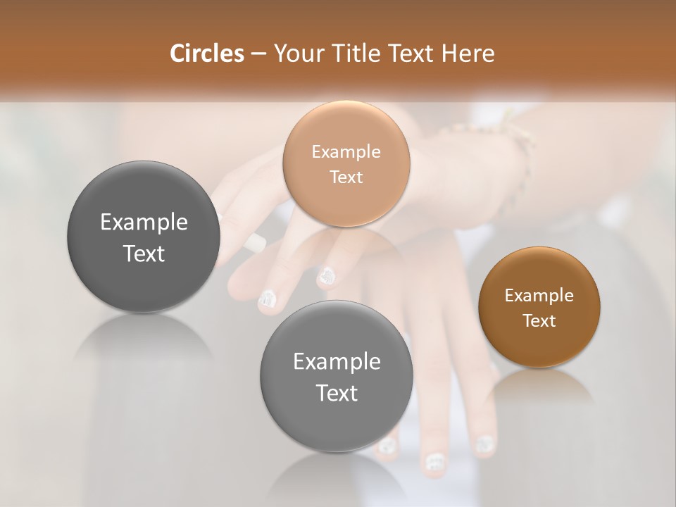 A Woman Holding A Cigarette In Her Hand PowerPoint Template