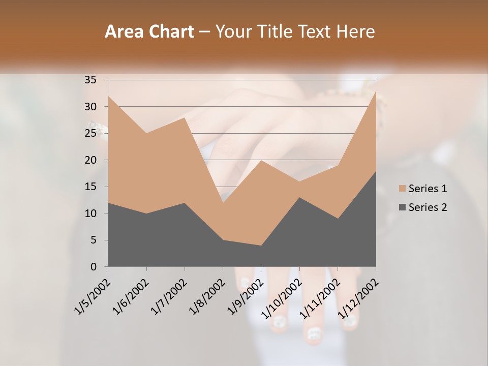 A Woman Holding A Cigarette In Her Hand PowerPoint Template