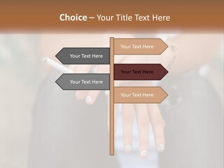 A Woman Holding A Cigarette In Her Hand PowerPoint Template