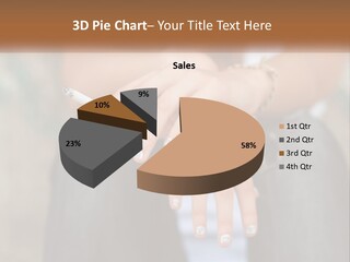 A Woman Holding A Cigarette In Her Hand PowerPoint Template