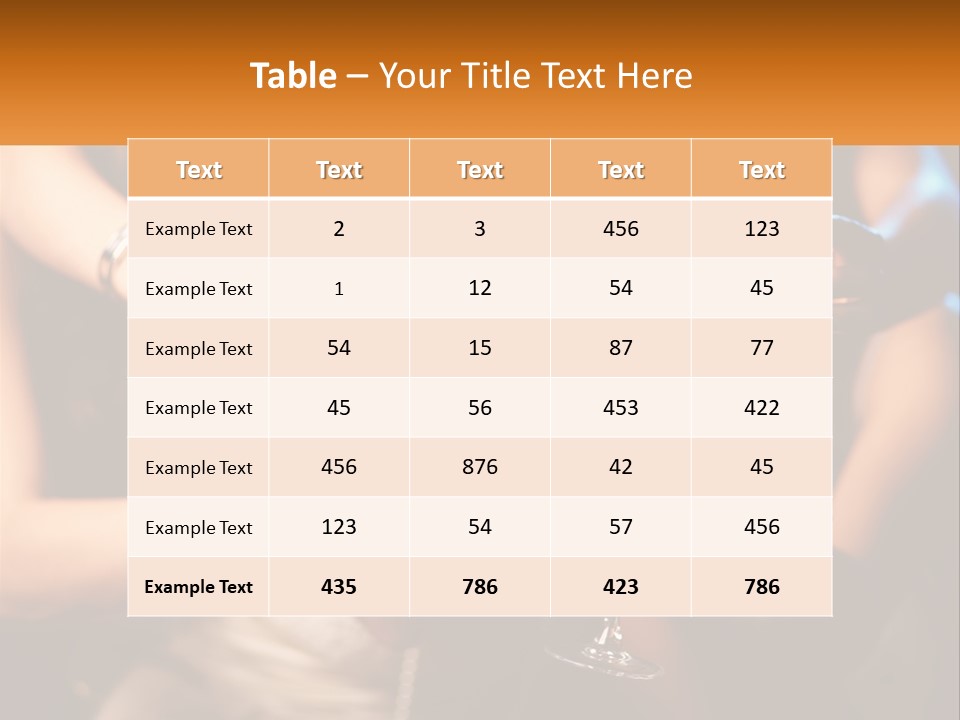 A Group Of People Holding Up Wine Glasses PowerPoint Template