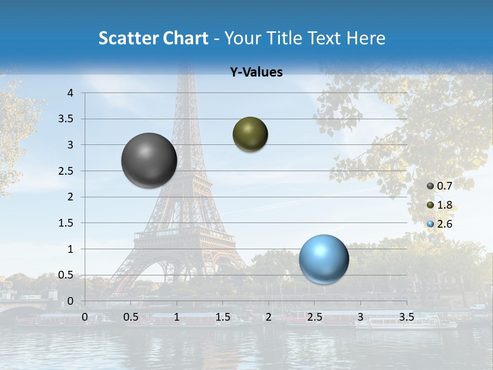 A Picture Of The Eiffel Tower In Paris PowerPoint Template