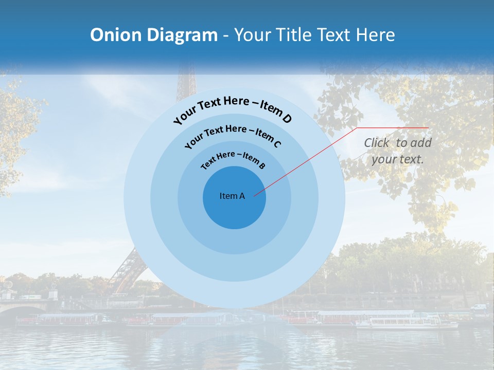 A Picture Of The Eiffel Tower In Paris PowerPoint Template