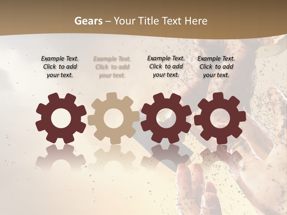 A Person Holding A Bottle Of Beer In Their Hand PowerPoint Template