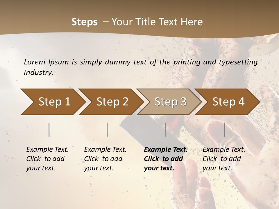 A Person Holding A Bottle Of Beer In Their Hand PowerPoint Template