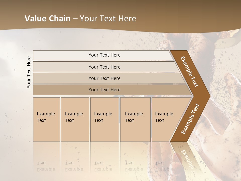 A Person Holding A Bottle Of Beer In Their Hand PowerPoint Template