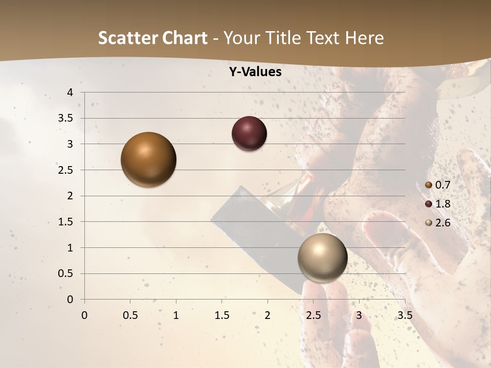 A Person Holding A Bottle Of Beer In Their Hand PowerPoint Template