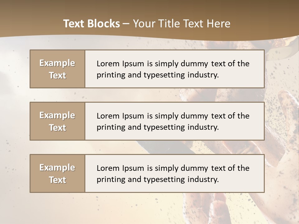 A Person Holding A Bottle Of Beer In Their Hand PowerPoint Template