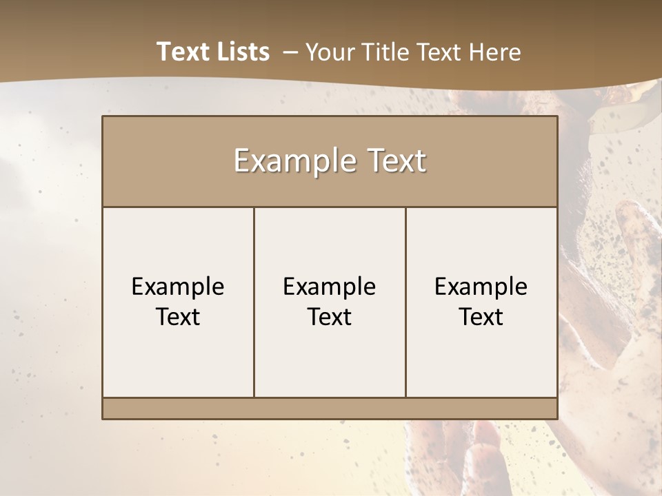 A Person Holding A Bottle Of Beer In Their Hand PowerPoint Template
