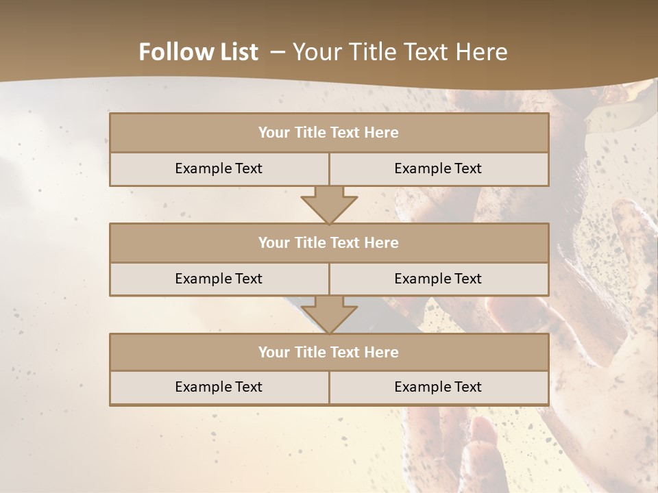 A Person Holding A Bottle Of Beer In Their Hand PowerPoint Template