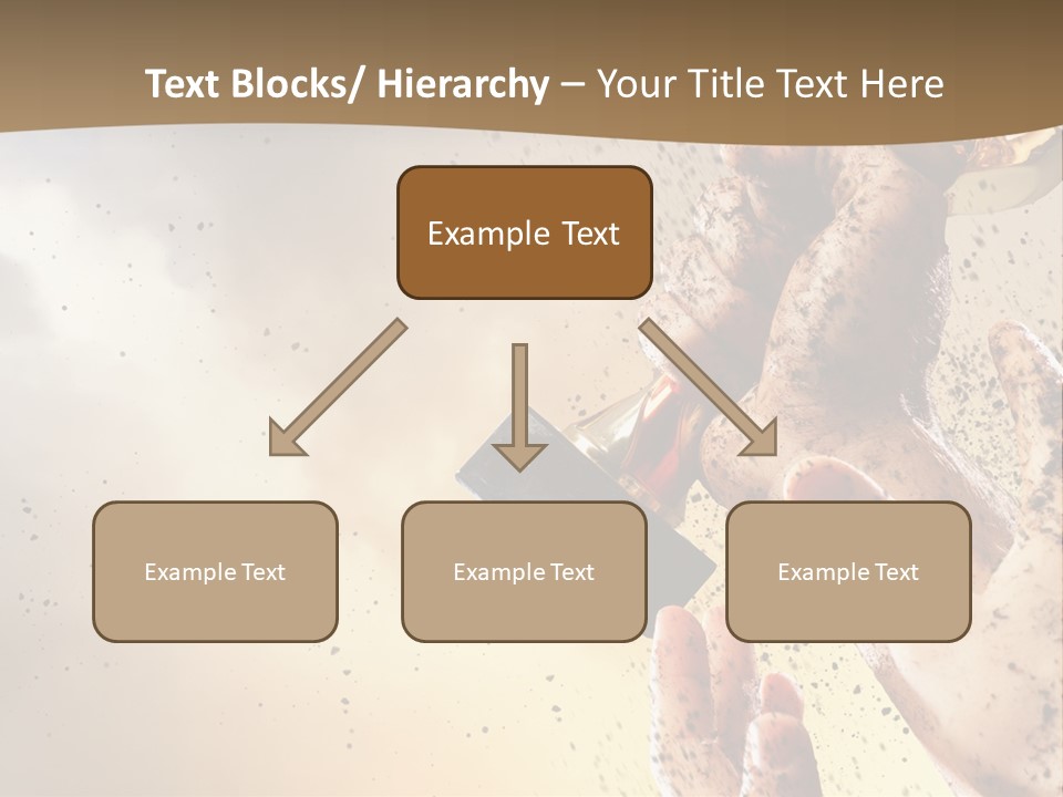 A Person Holding A Bottle Of Beer In Their Hand PowerPoint Template