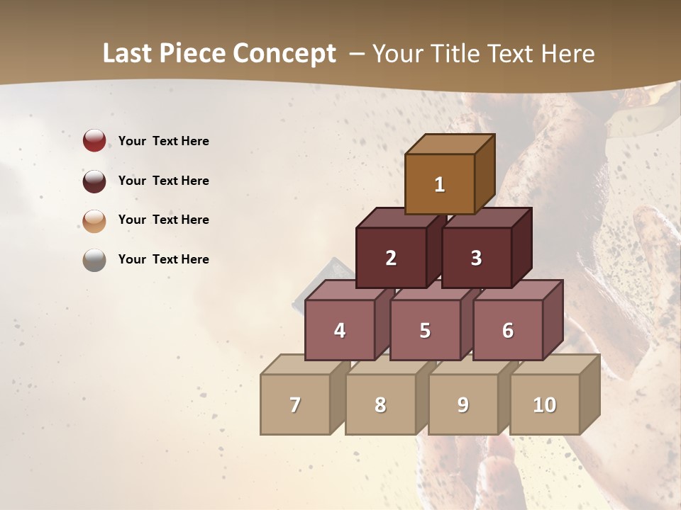 A Person Holding A Bottle Of Beer In Their Hand PowerPoint Template