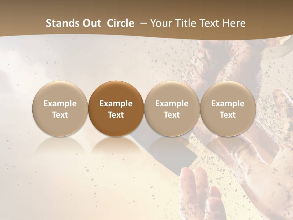 A Person Holding A Bottle Of Beer In Their Hand PowerPoint Template