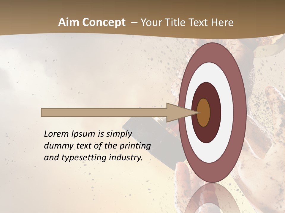 A Person Holding A Bottle Of Beer In Their Hand PowerPoint Template