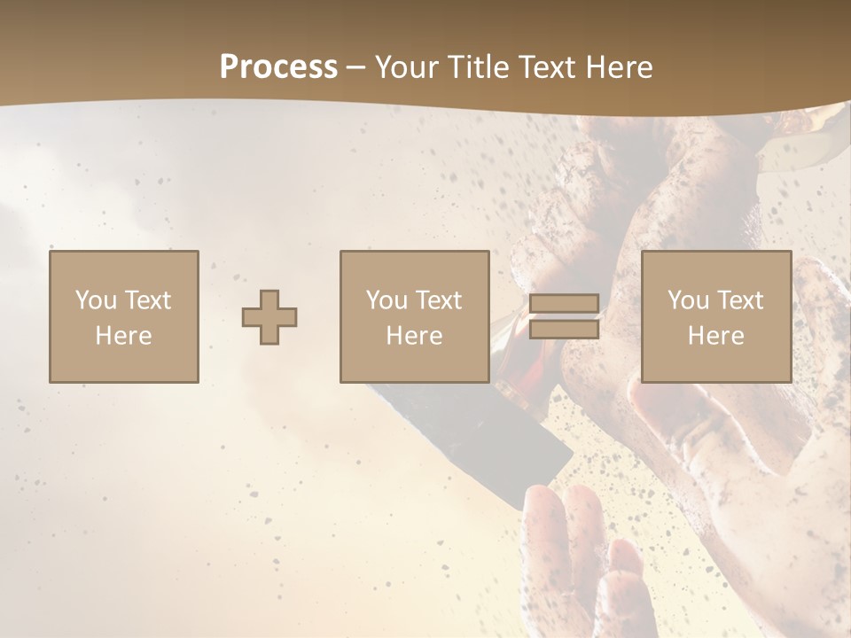 A Person Holding A Bottle Of Beer In Their Hand PowerPoint Template