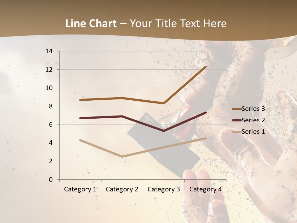 A Person Holding A Bottle Of Beer In Their Hand PowerPoint Template