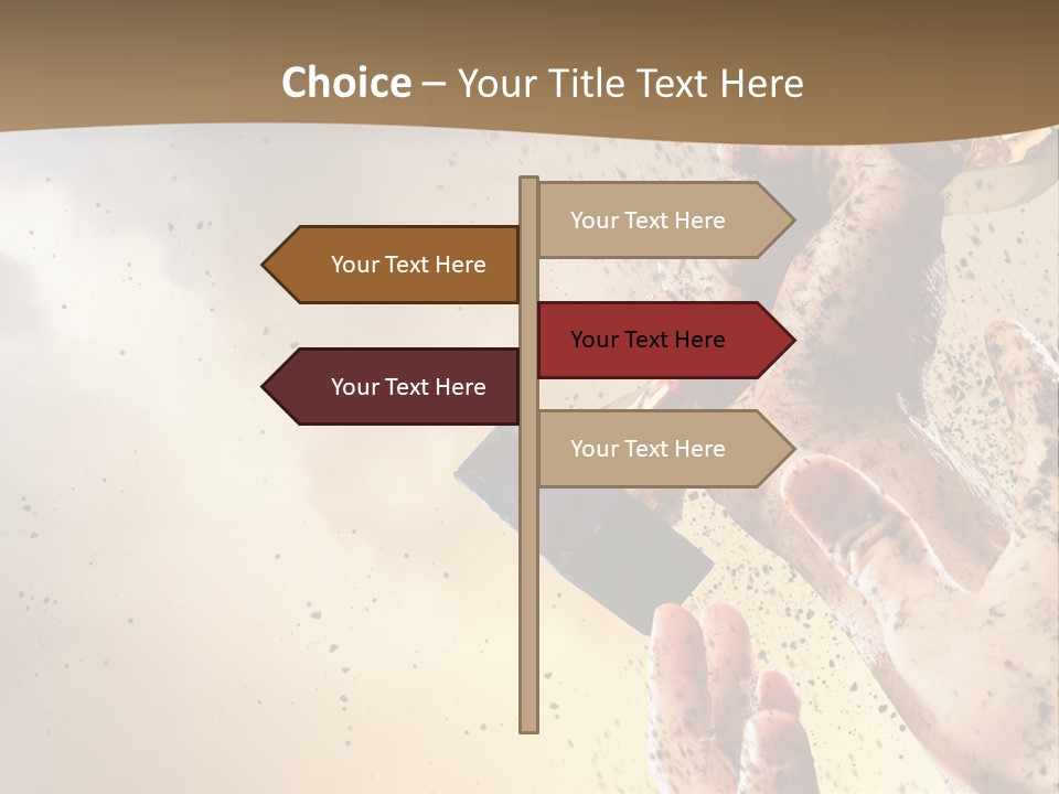 A Person Holding A Bottle Of Beer In Their Hand PowerPoint Template