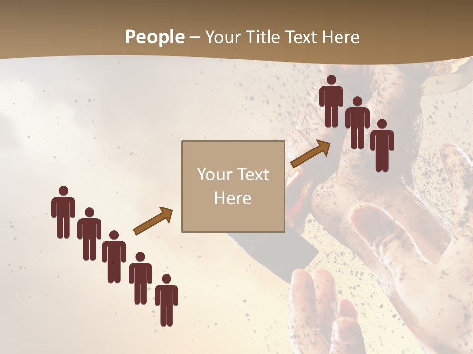 A Person Holding A Bottle Of Beer In Their Hand PowerPoint Template