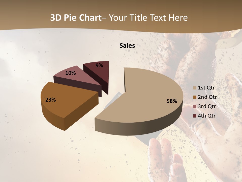 A Person Holding A Bottle Of Beer In Their Hand PowerPoint Template