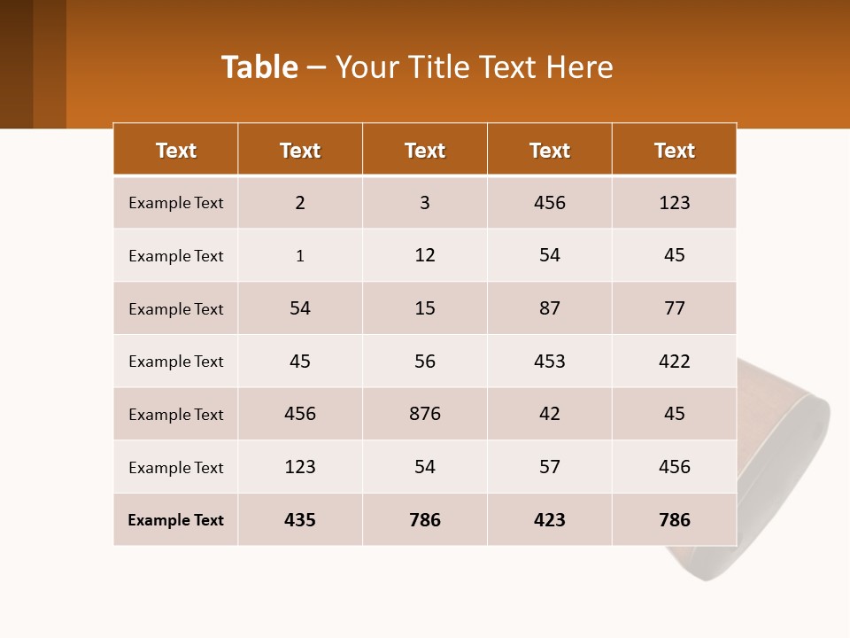 A Rifle On A White Background With A Brown Border PowerPoint Template