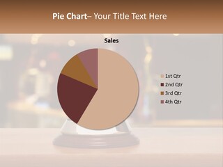 A Bell Sitting On Top Of A Wooden Table PowerPoint Template