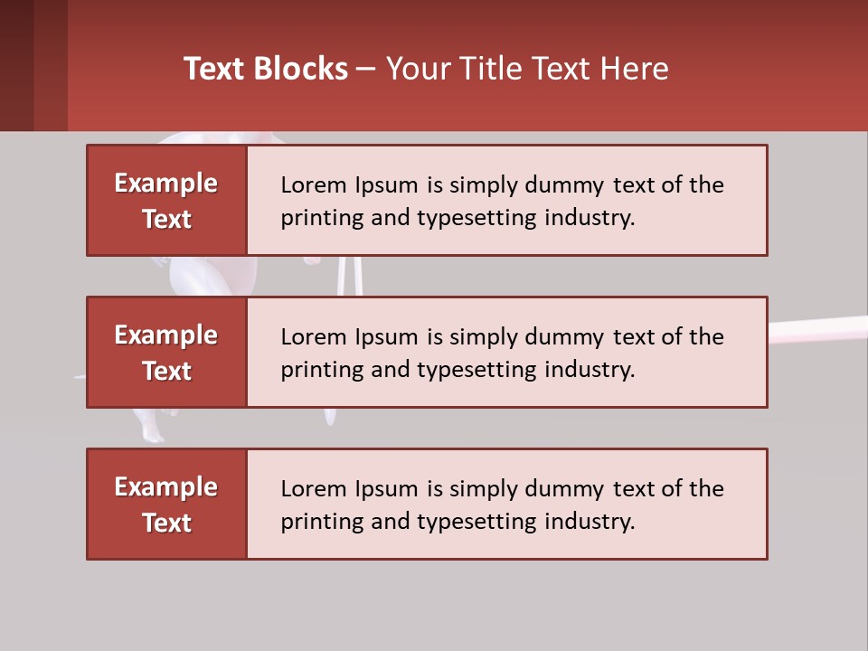 A Man Running In Front Of A Heartbeat PowerPoint Template
