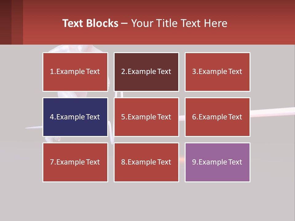 A Man Running In Front Of A Heartbeat PowerPoint Template