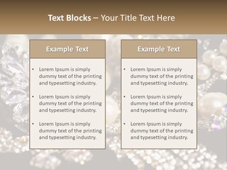 A Bunch Of Pearls And Diamonds On A Table PowerPoint Template